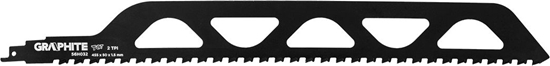 Изображение Graphite Brzeszczoty bagnetowe (Brzeszczot do piy szablastej, HM, 455 x 50 x 1.5 mm, 2TPI)