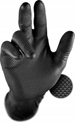 Picture of Grippaz Rkawiczki Nitrylowe Grippaz 246 Black 50 sztuk BL