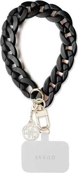 Изображение Guess Guess GUOUCBMC4MK Universal Big Hand Strap czarny/black Acrylic 4G Charm