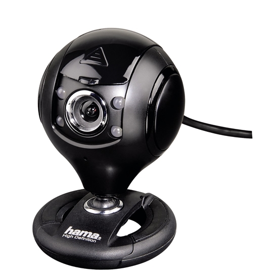 Изображение Hama 00053950 Spy Protect HD Webcam