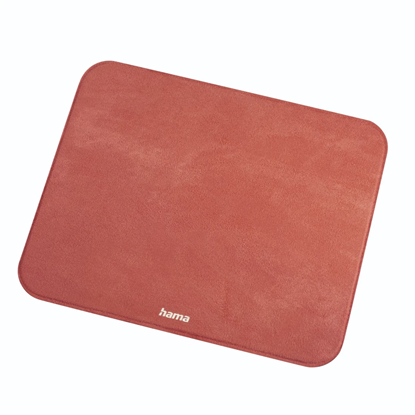 Attēls no Hama 00054169 Velvet Mouse Pad coral, Red