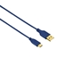 Изображение Hama 00135785 Flexi-Slim USB-C Cable 0.75m Blue
