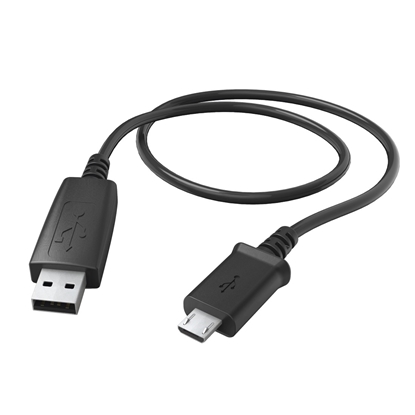 Изображение Hama 00173672 Charging/Data Cable, Micro-USB 0.6m Black