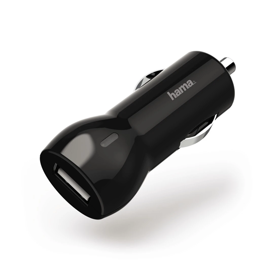 Изображение Hama 00183259 Car Charger 2.4A, Black