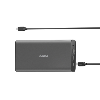 Изображение Hama 00200012 Universal USB-C Power Pack 26800 mAh