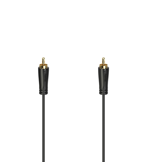 Picture of Hama 00205148 Video Cable, RCA plug - RCA plug, gold-plated 1.5m