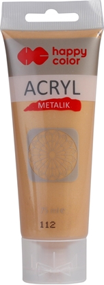 Изображение Happy Color Farba akrylowa Happy Color 75ml blade zoto metalik