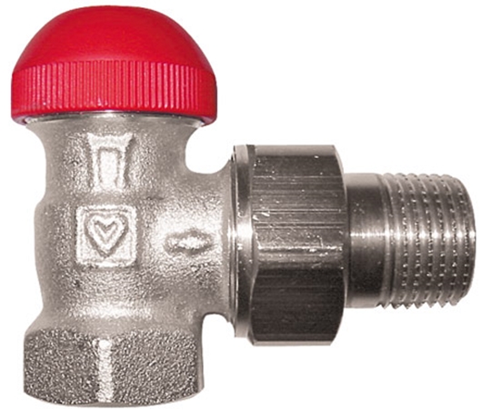 Picture of Herz Zawór grzejnikowy termostatyczny ktowy TS-90 3/8" - 1772465