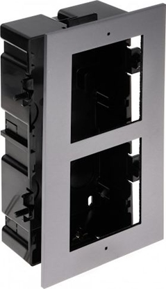 Attēls no Hikvision HIKVISION DS-KD-ACF2, rámeek pro modulární interkom, pro 2 moduly, zápustná montá