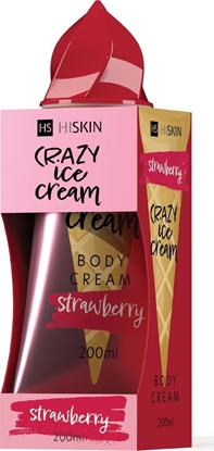 Picture of HiSkin HISKIN Crazy Ice Cream Krem do ciaa - Strawberry 200 ml