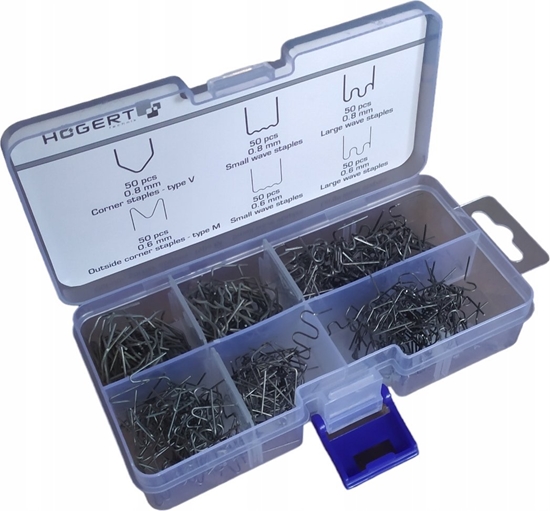 Picture of Högert Technik HOGERT ZSZYWKI DO ZGRZEWARKI DO TWORZYW SZTUCZNYCH 300szt.