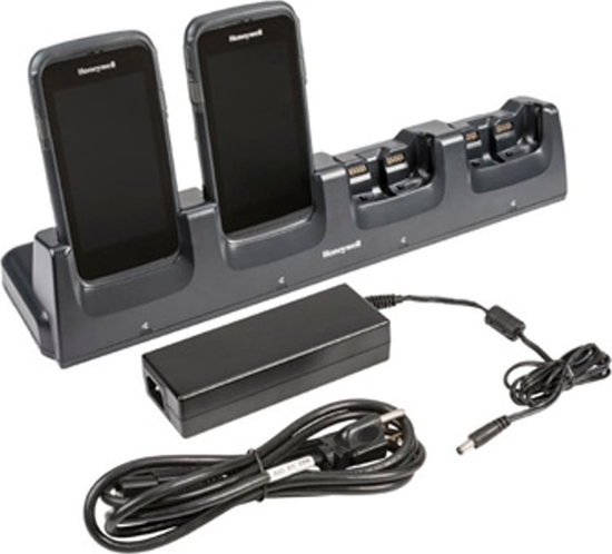 Picture of Honeywell Honeywell For Ethernet comms and recharging upto 4 computers. Kit includes Dock, Power Supply, EU Power Cord.