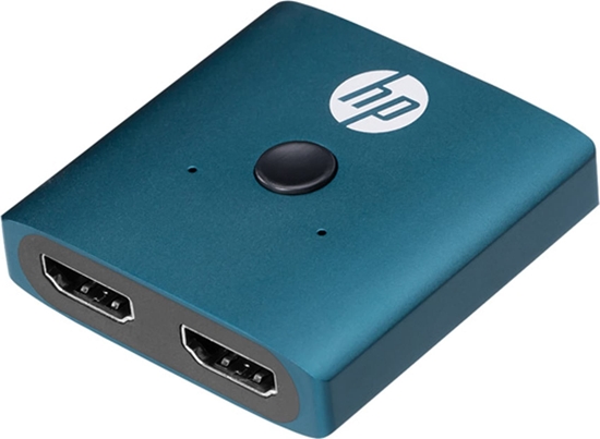 Picture of HP HDMI Switch, DHC-HD01V, HDMI F - 2x HDMI F, Morandi blue, Hewlett-Packard