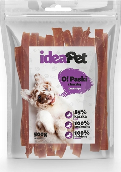 Picture of IdeaPet IDEAPET 500g PASKI MIKKIE Z KACZK