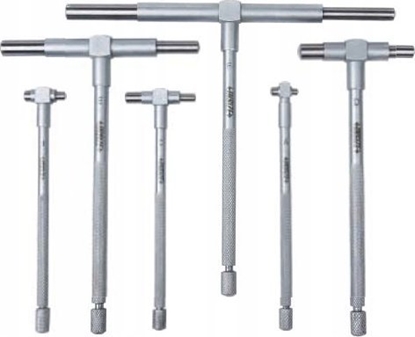 Attēls no Insize SREDNICOWKA TELESKOPOWA  8-150MM ZESTAW 6SZT