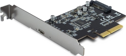 Attēls no Inter-Tech Inter-Tech PCIe Adapter Karte ARGUS KC-008, PCIeX4->USB3.2 retail