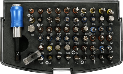 Picture of Yato zestaw kocówek 59 sztuk (YT-04624)