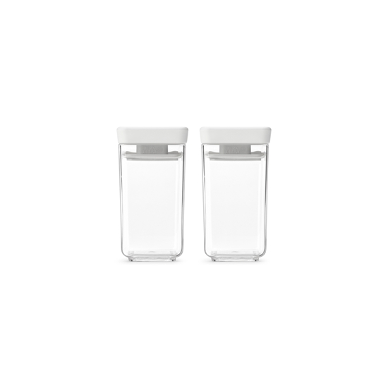 Picture of BRABANTIA uzglabāšanas kārbu komplekts Tasty+, 2 gab., 0.15 L, Light Grey