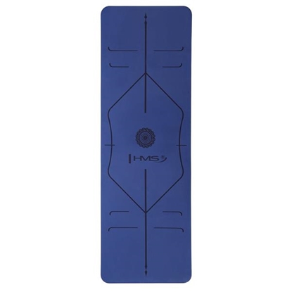 Attēls no Jogas paklājiņš YM10 YOGA MAT TPE DARK BLUE HMS