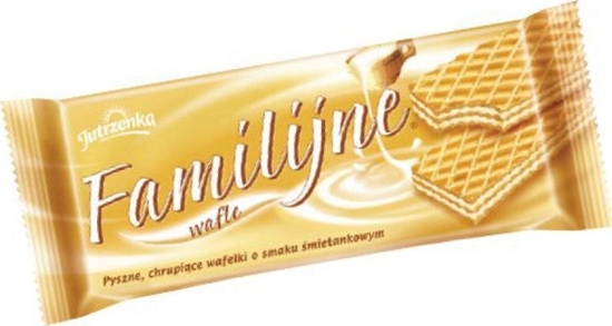 Picture of Jutrzenka Wafle FAMILIJNE mietankowe 180g JUTRZENKA