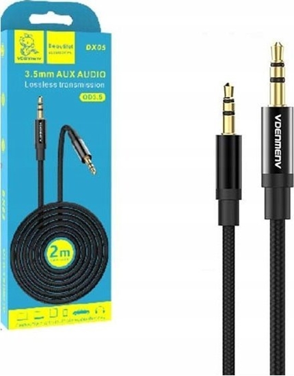 Изображение Kabel Qed KABEL STEREO DENMEN JACK DO JACK 3,5 CALA 2M DX05>
