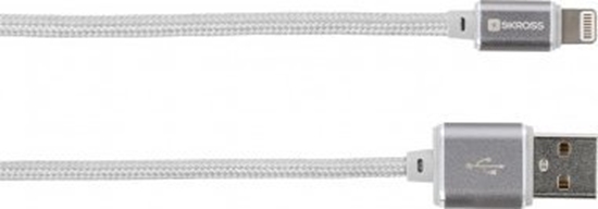 Изображение Kabel USB TRITON Lightning - USB-A 1 m Srebrny (RB72674)