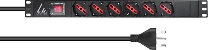 Picture of Kabel zasilajcy Lanview Lanview LVR-2MIT-SW-IT6 rozdzielacz zasilania PDU 1U Czarny