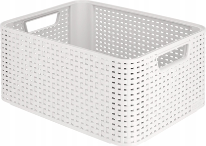 Picture of Kadax Curver Koszyk Pojemnik Do Przechowywania Szary 18L