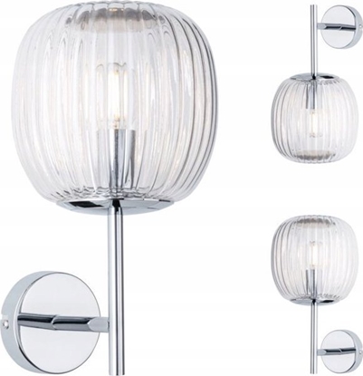 Picture of Kinkiet Paulmann Kinkiet cienny azienkowy RUYA E14 max.20W IP44 230V chrom / szko