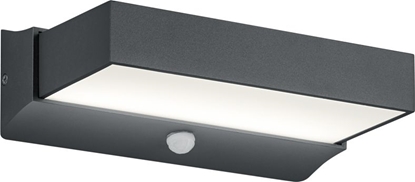 Изображение Kinkiet Trio Kinkiet ogrodowy góra-dó grafitowy Trio CUANDO ledowy 226669242 z czujnikiem ruchu