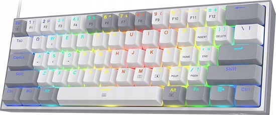 Изображение Klawiatura Redragon K617 Fizz Red switch (K617WG-RGB)