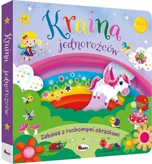 Picture of Ksieczka Zabawa z ruchomymi elementami. Kraina jednoroców