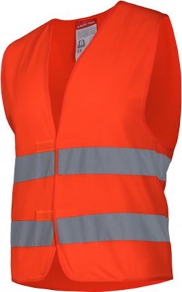 Picture of Lahti Pro KAMIZELKA OSTRZEGAWCZA POMARACZOWA, "S", CE, LAHTI