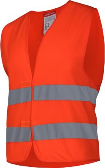Picture of Lahti Pro KAMIZELKA OSTRZEGAWCZA POMARACZOWA, "S", CE, LAHTI