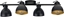 Picture of Lampa sufitowa Sigma Industrialna lampa sufitowa MARS reflektorki czarne