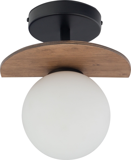 Изображение Lampa sufitowa Sigma Lampa przysufitowa LED Ready brzowa do niskich wntrz Sigma MIRROR 33300