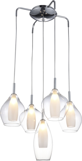Picture of Lampa wiszca Azzardo Amber nowoczesna transparentny  (AZ3076)