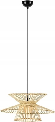 Picture of Lampa wiszca Markslojd Markslojd Duplici 108785 lampa wiszca zwis 1x40W E27 czarna/naturalna