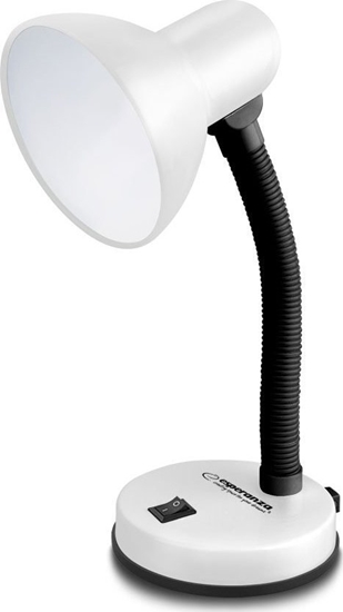 Picture of Lampka biurkowa Esperanza biaa  (ESP-ELD109W)