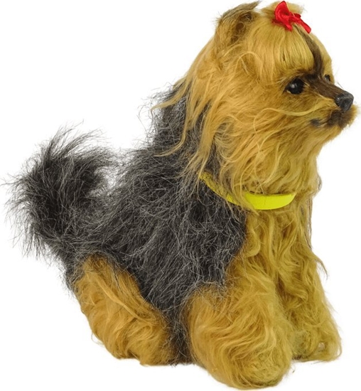 Picture of LeanToys Interaktywny Pies Piesek Yorkshire terrier York Pluszowy Szczeka Rusza Ogonem