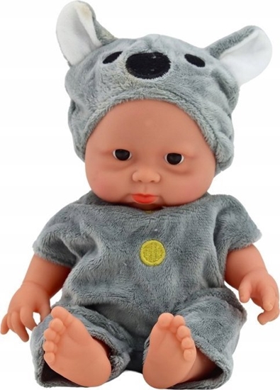 Picture of LeanToys Maa Lalka Bobas Siwe Ubranko Czapeczka Koala
