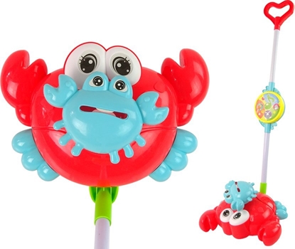 Picture of LeanToys Pchacz wieccy Kij Krab Czerwony Muzyka