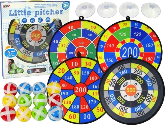Picture of LeanToys Zestaw Gier Dart Tarcza 36 cm Piki na Rzepy