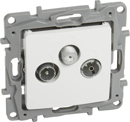 Picture of Legrand Gniazdo antenowe Legrand Niloe / Niloe Selection 764563 TV-RD-SAT kocowe (gwiazda) biae