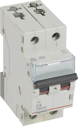 Picture of Legrand Wycznik nadprdowy S302 C4 TX3 4A 6kA 403523