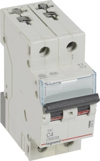 Picture of Legrand Wycznik nadprdowy S302 C4 TX3 4A 6kA 403523