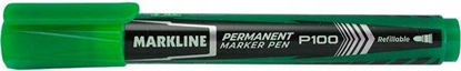 Изображение Linc Marker permanentny LINC Markline MP100GRE zielony okrga