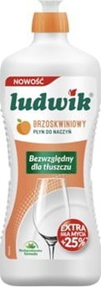 Picture of Ludwik Ludwik pyn do mycia naczy 900g - brzoskwiniowy
