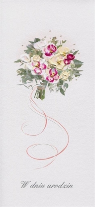 Attēls no MAK Karnet Urodziny DL U19 - Bukiet