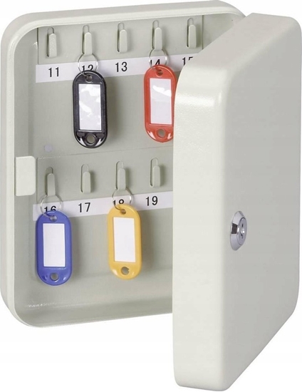 Picture of Maul MAUL Schlüsselkasten 40 Schlüssel, abschließbar grau